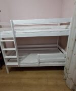 Двухъярусная кровать "Марта 2в1" из массива сосны 80x180, 90Х200 (без ящиков) — изображение 10