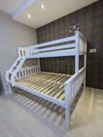 Двухъярусная кровать "Мальм-люкс" из массива сосны (без ящиков) 90x200/140х200,  80x200/120x200 — изображение 21