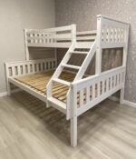 Двухъярусная кровать "Мальм-люкс" из массива сосны (без ящиков) 90x200/140х200,  80x200/120x200 — изображение 25