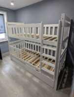 Двухъярусная кровать "ГЕНРИХ" из массива сосны 80x180, 90Х200 (с ящиками) — изображение 14
