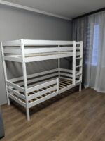 Двухъярусная кровать "Марта 2в1" из массива сосны 80x180, 90Х200 (без ящиков) — изображение 13