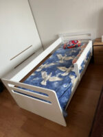 Односпальная кровать "Мода" из МДФ 80×170, 80х180, 90×190 (с бортом и ящиками) — изображение 8