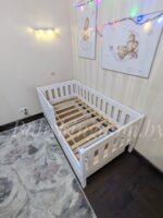 Односпальная кровать «Гретта» из массива сосны 70x140, 80×160, 80×180, 90Х200 с ящиками — изображение 5