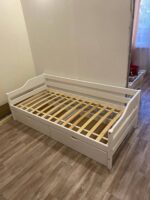 Односпальная кровать "Моана" 80×160,80×180,90×200 с ящиками(белый) — изображение 10