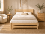 Двуспальная  кровать "Бора" 90x200,120х200,140x200, 160x200,180x200 (лак)(массив сосны) — изображение 10