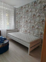 Односпальная  кровать "Бора" 90х200,120x200,140x200,160x200,180x200 (белый воск)(массив сосны) — изображение 8