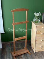 Вешалка напольная (цвет:дуб)(массив сосны)