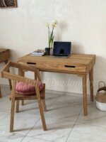 Стол письменный "Доната 12"(массив дуба) — изображение 7