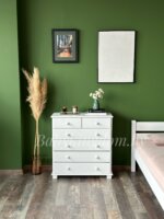 Тумба Юнона  1.5( белый воск)(массив сосны) — изображение 4