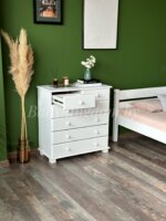 Тумба Юнона  1.5( белый воск)(массив сосны) — изображение 6