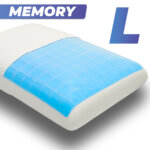 Анатомическая подушка Фабрика сна Memory-4 L gel 67x43x13 — изображение 4