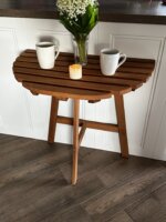 СТОЛ DYATEL раскладной пристенный сосна — изображение 4