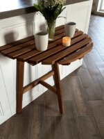 СТОЛ DYATEL раскладной пристенный сосна — изображение 3