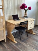 Стол Письменный  Рио Д4134(лак)(массив сосны) — изображение 6