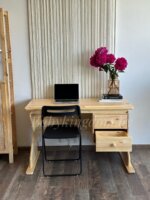 Стол Письменный  Рио Д4134(лак)(массив сосны) — изображение 10