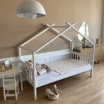 Кровать-домик "Джульетта" массив сосны(без ящиков) — изображение 3