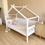 Кровать-домик "Джульетта" массив сосны(без ящиков) — изображение 4