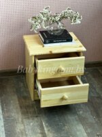 Тумба прикроватная Рондо 1 (лак)(массив сосны) — изображение 7