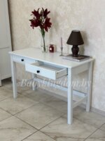 Стол Туалетный из массива сосны Ф-156.08. из массива сосны 1200х750х470мм(белый) — изображение 6