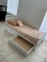 Кровать одинарная Ф-141.17 массив сосны(с ящиками) — изображение 5