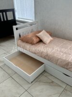 Кровать одинарная Ф-141.17 массив сосны(с ящиками) — изображение 6