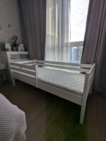 Кровать ROSTIK из березовой фанеры  с бортом  (Без ЯЩИКОВ ) — изображение 4