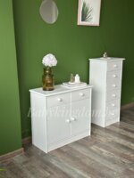 Тумба " Рондо 8"(белый воск)