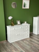 Тумба " Рондо 6"(белый воск)