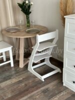 Растущий стул "Ростик" со сплошной спинкой ( белый ) — изображение 9