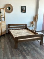 Кровать "Бодо" 90x200,120х200,140x200,160x200,180x200 цвет АНТИК(массив сосны) — изображение 8