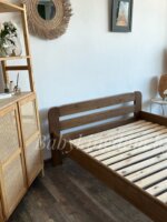 Кровать "Бодо" 90x200,120х200,140x200,160x200,180x200 цвет АНТИК(массив сосны) — изображение 7