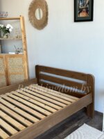 Кровать "Бодо" 90x200,120х200,140x200,160x200,180x200 цвет АНТИК(массив сосны) — изображение 6