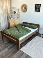 Кровать "Бодо" 90x200,120х200,140x200,160x200,180x200 цвет АНТИК(массив сосны)
