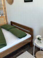 Кровать "Бодо" 90x200,120х200,140x200,160x200,180x200 цвет АНТИК(массив сосны) — изображение 3