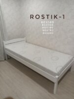 Односпальная кровать ROSTIK-1  80x160, 80x180, 80x190, 90x190, 90x200,120x200(березовая фанера) — изображение 8
