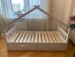 Кровать-домик с 2-умя выдвижными ящиками  Ф-141.11 90х200 — изображение 11