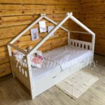 Кровать-домик с 2-умя выдвижными ящиками  Ф-141.11 90х200 — изображение 3