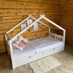 Кровать-домик с 2-умя выдвижными ящиками  Ф-141.11 90х200 — изображение 5