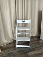 Растущий стул "Ростик сердцем"(белый) — изображение 2