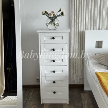 Тумба "Сканди 3"(белый воск)