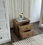 Тумба прикроватная Сканди 1 (антик)(массив сосны) — изображение 4