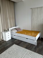 Односпальная кровать ROSTIK-1 с ящиками   80x160, 80x180, 80x190, 90x190, 90x200,120x200 (березовая фанера) — изображение 2