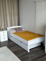 Односпальная кровать ROSTIK-1 с ящиками   80x160, 80x180, 80x190, 90x190, 90x200,120x200 (березовая фанера) — изображение 4
