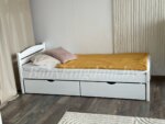 Односпальная кровать ROSTIK-1 с ящиками   80x160, 80x180, 80x190, 90x190, 90x200,120x200 (березовая фанера) — изображение 8