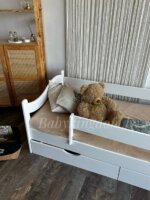 Односпальная кровать "Волна" из МДФ 80х170,80×180, 90x190 (с бортом и ящиками) — изображение 5