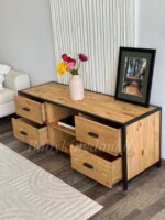 ТУМБА FERDI-MT 2N+4T (Массив сосны) — изображение 9