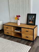 ТУМБА FERDI-MT 2N+4T (Массив сосны) — изображение 2