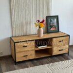 ТУМБА FERDI-MT 2N+4T (Массив сосны) — изображение 5