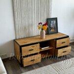 ТУМБА FERDI-MT 2N+4T (Массив сосны) — изображение 8