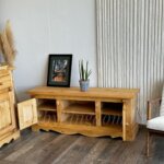 Тумба под ТВ DAY-MT 2P+2N(массив сосны) — изображение 6